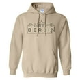 thumbnail image 1 of Skyline Berlin Germany Hoodie Sweatshirt Unisex Medium Sand, 1 of 5