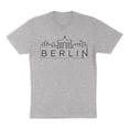 thumbnail image 1 of Skyline Berlin Germany Shirt Unisex Large Grey, 1 of 5