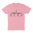 thumbnail image 1 of Skyline Bern Switzerland Shirt Unisex Small Pink, 1 of 5