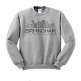 thumbnail image 1 of Skyline Birmingham Alabama Sweatshirt Unisex 2X-Large Grey, 1 of 5
