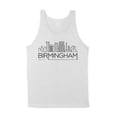 thumbnail image 1 of Skyline Birmingham Alabama Tank Top Unisex Large White, 1 of 5