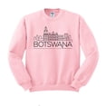 thumbnail image 1 of Skyline Botswana South Africa Sweatshirt Unisex Large Pink, 1 of 5