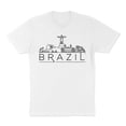 thumbnail image 1 of Skyline Brazil Shirt Unisex Small White, 1 of 5