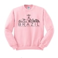 thumbnail image 1 of Skyline Brazil Sweatshirt Unisex Large Pink, 1 of 5