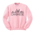 thumbnail image 1 of Skyline Cambridge England Sweatshirt Unisex X-Large Pink, 1 of 5