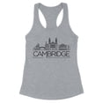 thumbnail image 1 of Skyline Cambridge England Tank Top Fitted Racerback Women's X-Small Heather Grey, 1 of 5