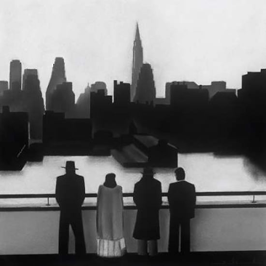 Skyline Canvas Art - David Cowden (24 x 24)