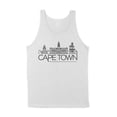 thumbnail image 1 of Skyline Cape Town South Africa Tank Top Unisex Large White, 1 of 5
