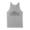 thumbnail image 1 of Skyline Cleveland Ohio Tank Top Unisex 2X-Large Grey, 1 of 5
