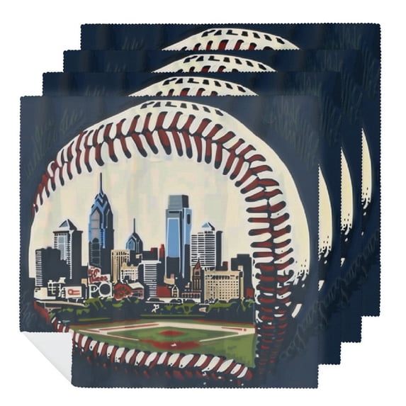 Skyline Cloth Napkins Hotel, Home, Banquet Atmosphere Embellishment Polyester Dinner Napkin