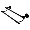 thumbnail image 1 of Skyline Collection 24-in Double Towel Bar in Matte Black, 1 of 9