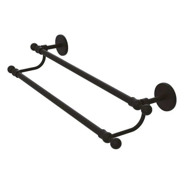 Skyline Collection Double Towel Bar - Oil Rubbed Bronze / 24 Inch