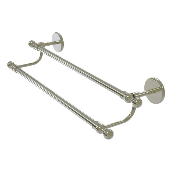 Skyline Collection Double Towel Bar - Polished Nickel / 24 Inch