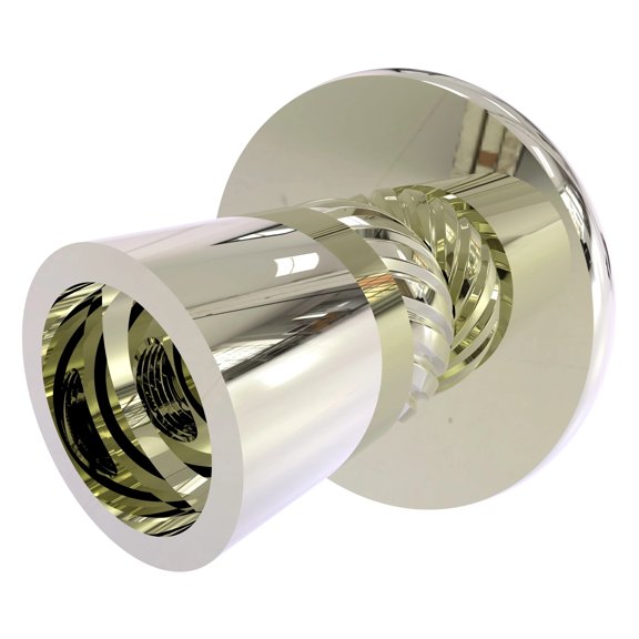 Skyline Collection Shower Curtain Rod Brackets - Polished Nickel / Twisted