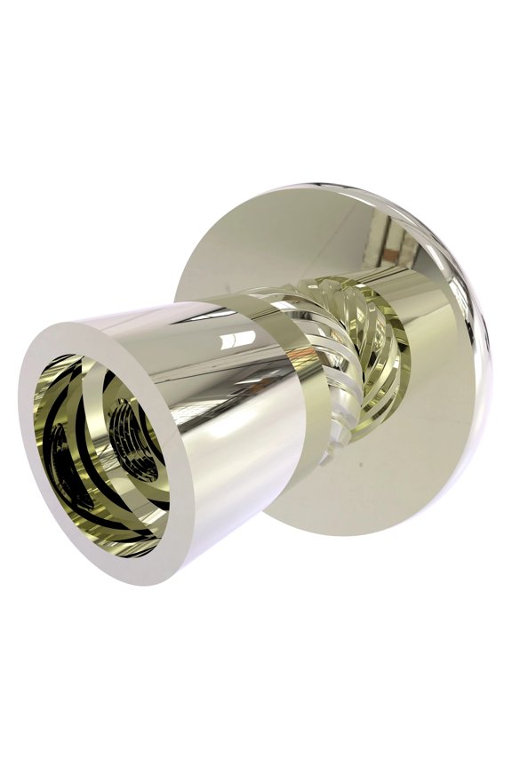 Shower Curtain Rod Brackets - Polished Nickel / Twisted