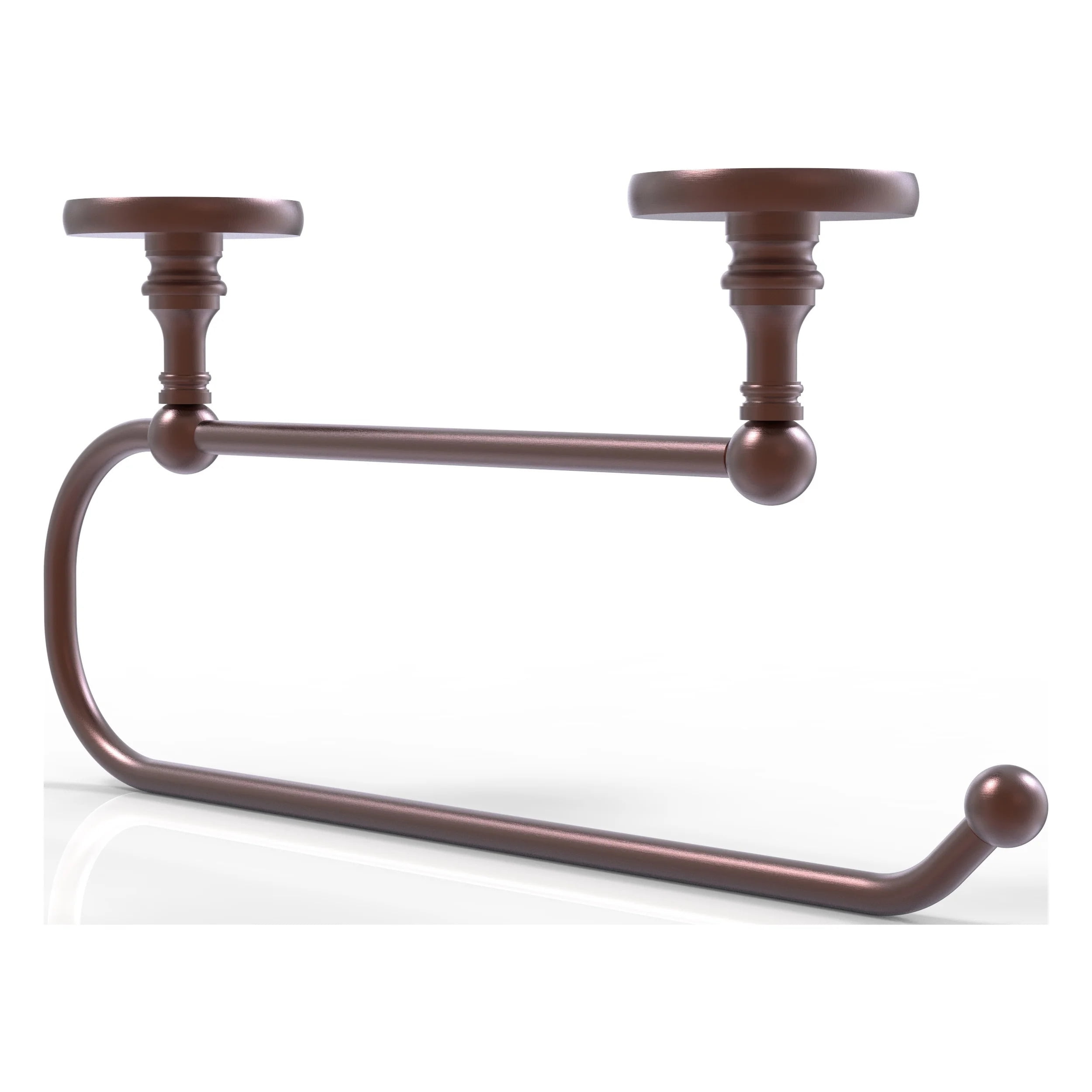 Skyline Collection Under Cabinet Paper Towel Holder Antique Copper Walmart
