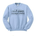 thumbnail image 1 of Skyline Colorado Springs Sweatshirt Unisex Medium Light Blue, 1 of 5