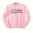 thumbnail image 1 of Skyline Colorado Springs Sweatshirt Unisex Medium Pink, 1 of 5