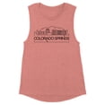 thumbnail image 1 of Skyline Colorado Springs Women's Muscle Tank 2X-Large Desert Pink, 1 of 5
