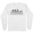thumbnail image 1 of Skyline Costa Rica Long Sleeve Shirt Unisex Large White, 1 of 5