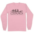thumbnail image 1 of Skyline Costa Rica Long Sleeve Shirt Unisex Small Pink, 1 of 5