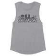 thumbnail image 1 of Skyline Costa Rica Women's Muscle Tank Large Heather Grey, 1 of 5