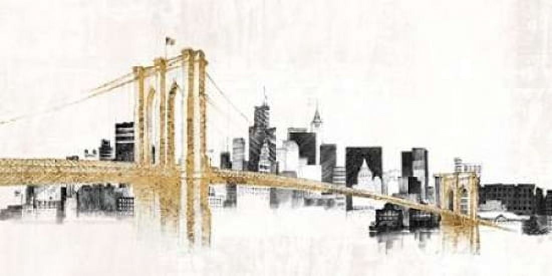 Skyline Crossing Canvas Art - Avery Tillmon (10 x 20)