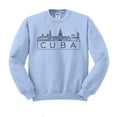 thumbnail image 1 of Skyline Cuba Sweatshirt Unisex Small Light Blue, 1 of 5