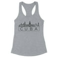 thumbnail image 1 of Skyline Cuba Tank Top Fitted Racerback Women's Medium Heather Grey, 1 of 5