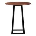 thumbnail image 1 of Tri-Mesa Bar Table-Color:Brown,Finish:Matt Lacquer,Style:Industrial, 1 of 3