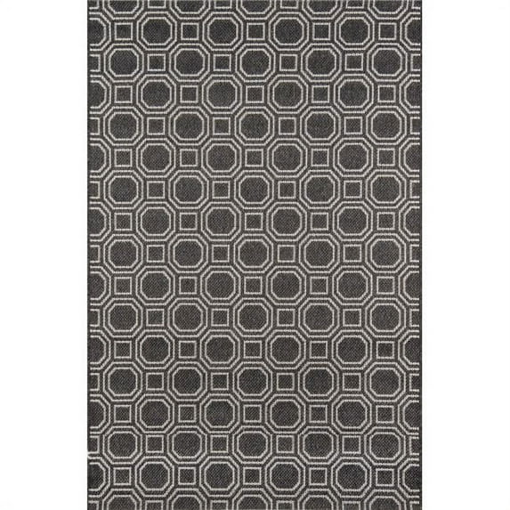 Erin Gates Downeast DOW-1 Charcoal Camden 2' X 6' Runner