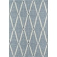 thumbnail image 1 of Momeni Geometric Modern/Contemporary Area Rugs, Blue/White , 91.2" x 115.2", 1 of 4