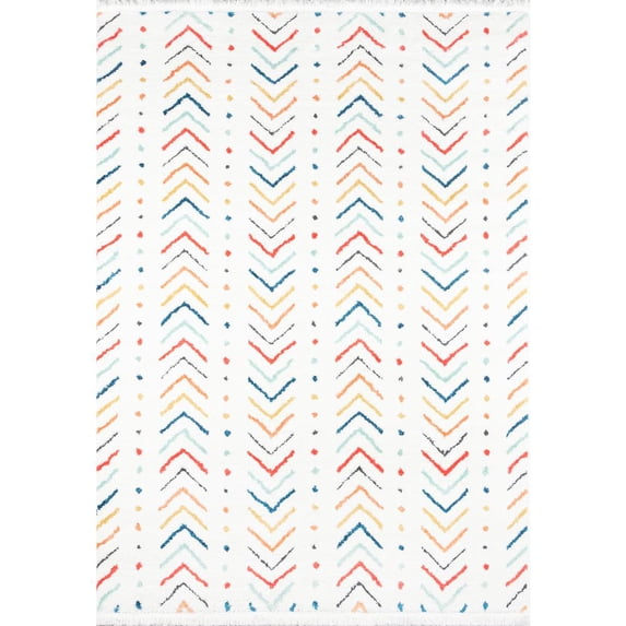 Novogratz by Momeni Ferris Luce Geometric Multi Area Rug 9'10" X 12'10"