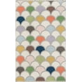 thumbnail image 1 of Skyline Decor Novogratz by  Topanga Dasha Reversible Wool Rug Multi 3'6" X 5'6" 4' x 6' Handmade Grey,Blue,Ivory Rectangle, 1 of 2