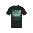 thumbnail image 1 of Skyline Graphic Men's Black T-Shirt, 1 of 3