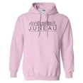 thumbnail image 1 of Skyline Juneau Alaska Hoodie Sweatshirt Unisex Large Pink, 1 of 5