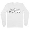 thumbnail image 1 of Skyline Mexico Long Sleeve Shirt Unisex Large White, 1 of 5