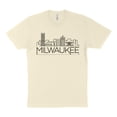 thumbnail image 1 of Skyline Milwaukee Wisconsin Shirt Unisex Medium Natural, 1 of 5