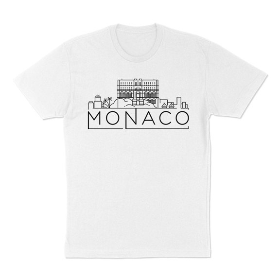 Skyline Monaco Shirt Unisex Small White