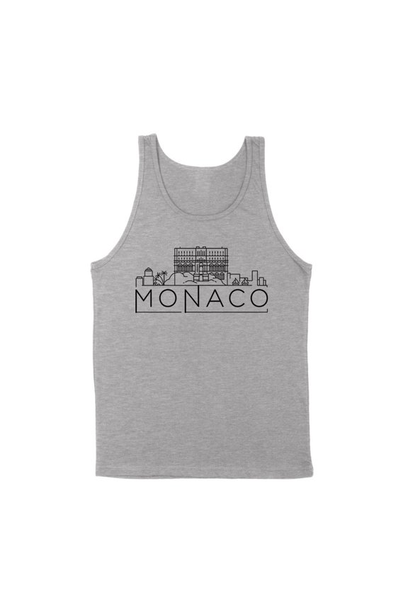 Skyline Monaco Tank Top Unisex X-Large Grey