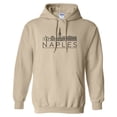 thumbnail image 1 of Skyline Naples Italy Hoodie Sweatshirt Unisex Medium Sand, 1 of 5