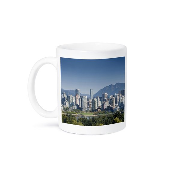 Skyline Of Vancouver, British Columbia, Canada-Cn02 Twe0038 - E. O. Reed, 15oz Mug