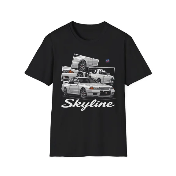 Skyline R32 GT-R Shirt – JDM Retro Graphic Tee for Car Lovers