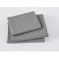 thumbnail image 1 of Skylinewears Bed Sheet Set 4 PC Printed Brushed Microfiber Elegant Bedding Set Plaid Gray Full, 1 of 6