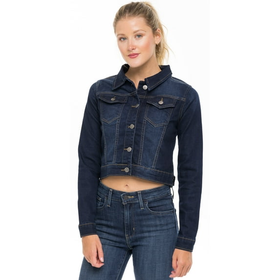 Skylinewears Fashion Women's Casual Soft Denim Jean Jacket