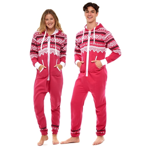Skylinewears Jumpsuits Unisex Sleepwears One Piece Non Footed Pajama Adult Playsuit
