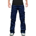 thumbnail image 1 of Skylinewears Men Cargo Pants with Multi Pockets 100% Cotton Camping Hiking Pant, 1 of 7