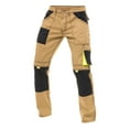 thumbnail image 1 of Skylinewears Men Construction Pants Utility Work Trousers With Built In Tool Belt & Cordura Reinforced Knee Pad PocketsKhaki W40-L34, 1 of 7