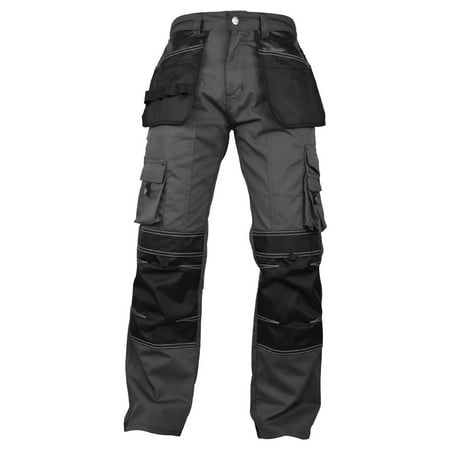 Skylinewears Men Work Pants Construction Utility Heavy Duty Reinforcement Workwear Trousers Carpenter Pants