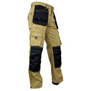 Skylinewears Men Work Pants Construction Utility Heavy Duty Reinforcement Workwear Trousers Carpenter Pants